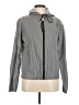 Shein 100% Polyester Solid Gray Windbreaker Size M - photo 1