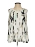 Calvin Klein 100% Polyester Ivory Sleeveless Blouse Size S - photo 1