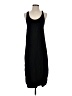 Mod Ref 100% Rayon Solid Black Casual Dress Size S - photo 1