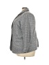 Lands' End 100% Polyester Houndstooth Gray Blazer Size 2X - photo 5