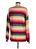 Jodifl Stripes Orange Pullover Sweater Size M - photo 2
