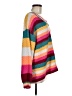 Jodifl Stripes Orange Pullover Sweater Size M - photo 4