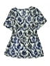 Milly Minis 100% Cotton Paisley Blue Dress Size 10 - photo 2
