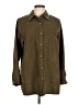 Joan Rivers 100% Polyester Brown Long Sleeve Blouse Size M - photo 1