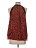 Disney 100% Polyester Red Sleeveless Blouse Size S - photo 2
