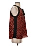 Disney 100% Polyester Red Sleeveless Blouse Size S - photo 4