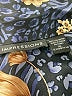 Impressions 100% Polyester Paisley Blue Long Sleeve Blouse Size XL - photo 7