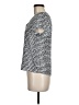 DKNY 100% Polyester Silver Short Sleeve Blouse Size 6 (estimated) - photo 5