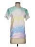 retrofête Tie-dye Multi Color White Short Sleeve T-Shirt Size XS - photo 1