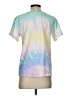 retrofête Tie-dye Multi Color White Short Sleeve T-Shirt Size XS - photo 2