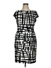 db established 1962 Graphic Gray Cocktail Dress Size 16 - photo 1