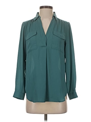 Ann Taylor Long Sleeve Blouse (view 1)