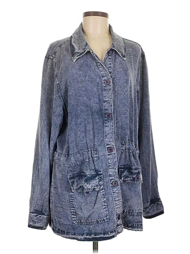 Pre-owned Michael Lauren Denim Jacket In Blue