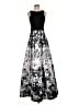 Xscape Black Cocktail Dress Size 4 - photo 1