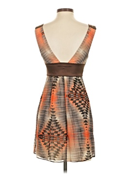 strapless open back dress Bringing The Heat Abstract Cutout Mini Dress main image 1