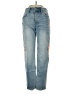 Lucky Brand Color Block Blue Jeans Size 0 - photo 1