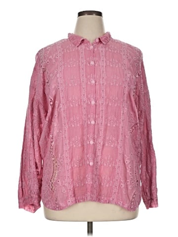 Johnny Was Long Sleeve Button-Down Shirt (view 1)