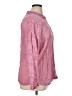 Johnny Was Pink Long Sleeve Button-Down Shirt Size XL - photo 4
