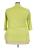 Assorted Brands Green 3/4 Sleeve Top Size XXL (estimated) - photo 2