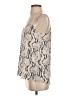 Express 100% Polyester Silver Sleeveless Blouse Size S - photo 5