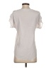 Express 100% Polyester White Short Sleeve Blouse Size XS - photo 2
