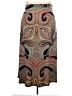 Gilli Paisley Brown Casual Skirt Size 2X - photo 1