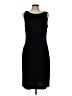 St. John Solid Black Cocktail Dress Size 12 - photo 1