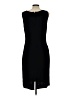 St. John Solid Black Cocktail Dress Size 12 - photo 2