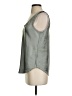 Gap 100% Polyester Gray Sleeveless Top Size S - photo 5
