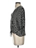 Express 100% Rayon Black 3/4 Sleeve Blouse Size S - photo 5