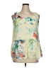 Suzanne Betro Ivory Sleeveless Blouse Size XL - photo 1