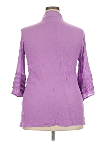 Misslook 3/4 Sleeve Blouse (view 2)