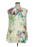 Suzanne Betro Ivory Sleeveless Blouse Size XL - photo 2