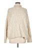 Zara Ivory Turtleneck Sweater Size M - photo 1