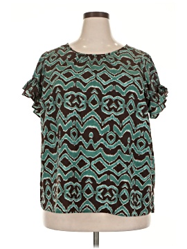 Lane Bryant Short Sleeve Blouse