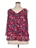 Lane Bryant 100% Polyester Burgundy Sleeveless Blouse Size 18 (petite) - photo 2