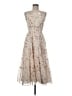 Storia 100% Polyester Ivory Cocktail Dress Size M - photo 1