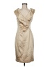 Kay Unger Tan Cocktail Dress Size 6 - photo 1