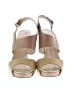 Max Mara Color Block Tan Sandals Size EU (IT) 38 1/2 / US 8 1/2 - photo 2