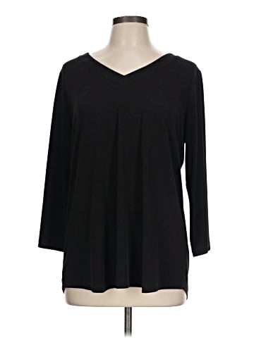 Susan Graver 3/4 Sleeve T-Shirt (view 1)