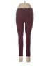 La Bijou Solid Burgundy Active Pants Size L - photo 1