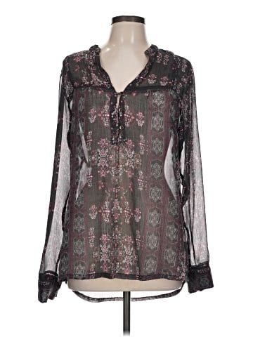 Maurices Long Sleeve Blouse (view 1)