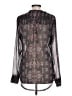 Maurices 100% Polyester Gray Long Sleeve Blouse Size L - photo 2