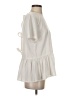 Hinge 100% Polyester Ivory Short Sleeve Blouse Size S - photo 4