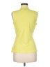Lord & Taylor Yellow Sleeveless Blouse Size M (petite) - photo 2