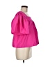 Rhode 100% Cotton Pink Short Sleeve Blouse Size M - photo 4