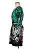 Pinky 100% Polyester Paisley Green Cocktail Dress Size M - photo 5