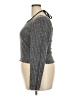 Shein Curve Metallic Gray Pullover Sweater Size 18 Plus (3) - photo 5
