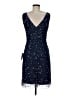 Patra 100% Polyester Stars Blue Cocktail Dress Size 8 - photo 2