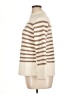 Tuckernuck Stripes Tan Turtleneck Sweater Size M - photo 5